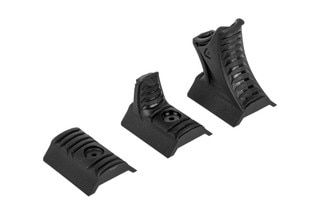 Strike Industries LINK 3-Piece handstop kit is a reinforced polymer compatible with M-LOK and KeyMod.